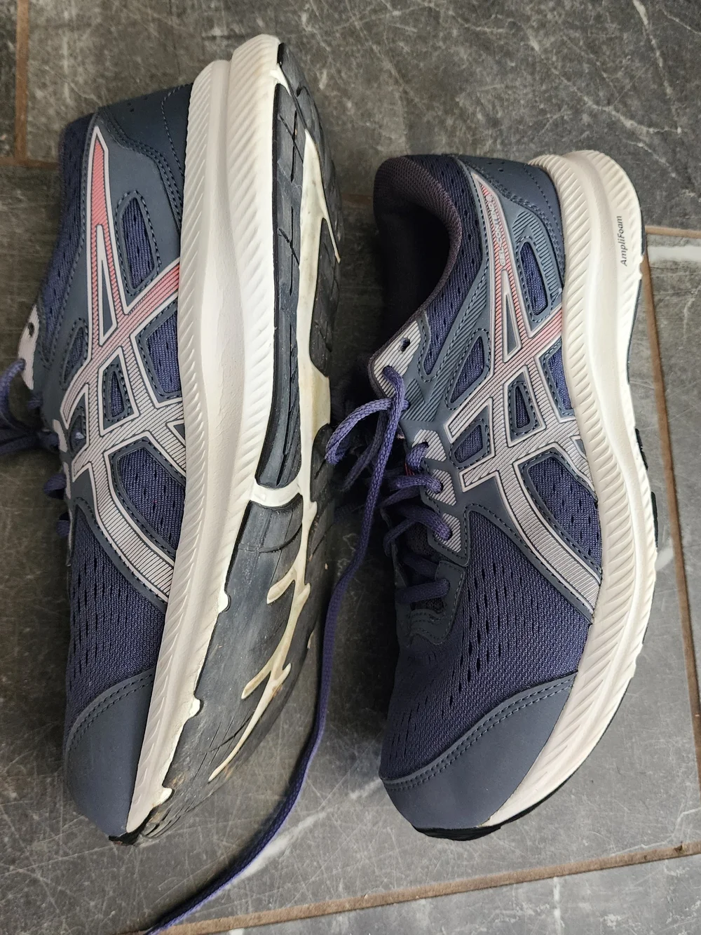 ASICS Women's Gel Contend 8 Running Shoes In Charcoal Gray